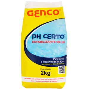 Alcalinizante pH Certo Granulado Genco para Piscina 2kg