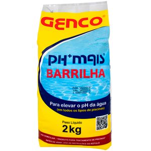 PH + Mais Granulado Barrilha Genco para Piscina 2 kg