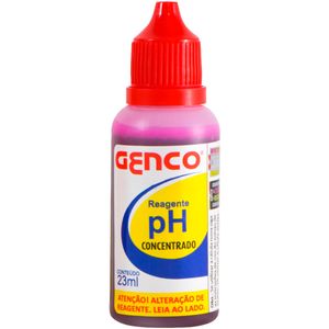 Reagente para Análise de pH Genco para Água de Piscina 23ml