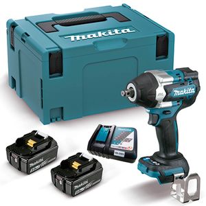 Chave de Impacto Makita DTW700RTJ 18V com 2 Baterias Carregador e Maleta