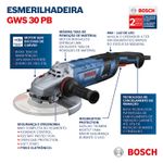 Esmerilhadeira-Angular-Bosch-Brushless-GWS-30-230-PB-7-Pol-2800W