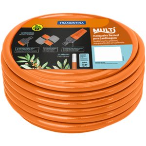 Mangueira Tramontina Multi PVC 1/2 pol 3 camadas 25 Metros