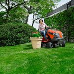 Trator-Cortador-de-Grama-Husqvarna-a-Gasolina-TS-138L-15HP-sem-recolhedor