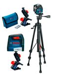 Kit-Nivel-a-Laser-Bosch-GLL-2-12G-e-Tripe-Bosch-BT-150-1