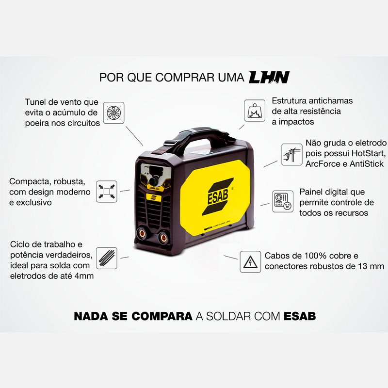 Maquina-de-Solda-Inversora-200A-ESAB-Rogue-LHN-202i