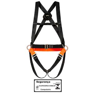 Cinturão Paraquedista MG Cintos Com 3 Meias-Argolas