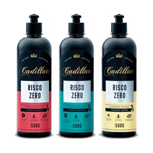 Kit de Polidor Cadillac Risco Zero de 500ml