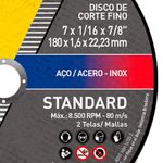 Disco-de-Corte-Standart-Norton-07-X-16-Polegadas