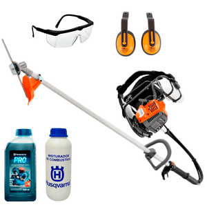 KIT Roçadeira a Gasolina Husqvarna 531RB 33CC 1,5HP