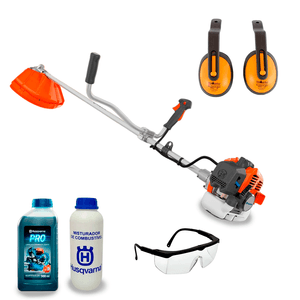 Kit Roçadeira Husqvarna a gasolina 131R 32,6cc 1,21HP