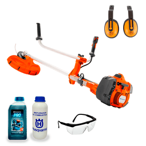 Kit Roçadeira Husqvarna a Gasolina 545RX 45,7CC 2,8HP