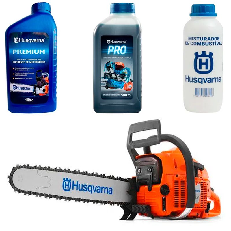 Kit-de-Motosserra-Husqvarna-281-XP-a-Gasolina-807cc-Sabre-24--C--Oleo-Lubrificante