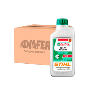 Kit Óleo Lubrificante Stihl-Castrol Motor 2 Tempos 20 Unidades