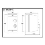 Chave-Magnetica-Trifasica-Lukma-LE1-D18-5CV-220V