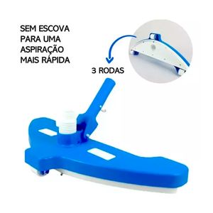 Aspirador Jumbo Para Piscina Netuno de 3 Rodas