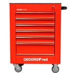 Carrinho-Para-Ferramentas-Gedore-Red-Com-6-Gavetas-Vermelho