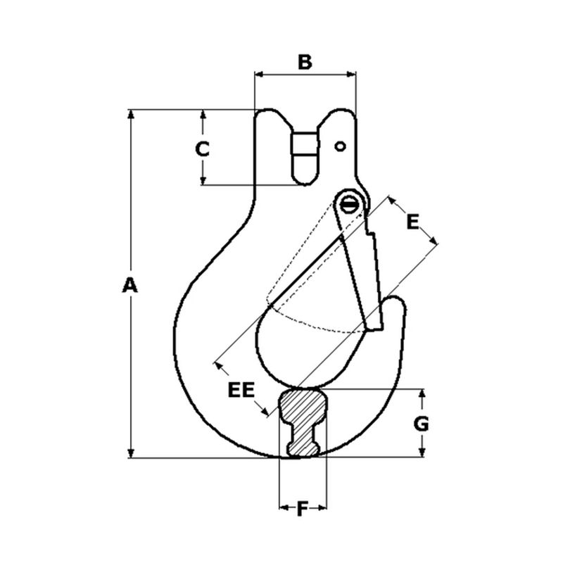 Gancho-Clevis-Coforja-GCAK-G8-P-Corrente-Din-de-10MM-32T-1
