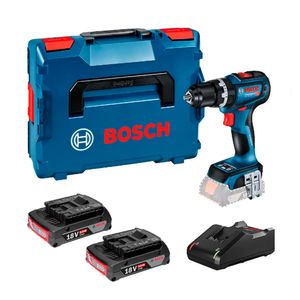 Furadeira e Parafusadeira GSB 18V-90C com 2 Baterias 18V e Maleta Bosch