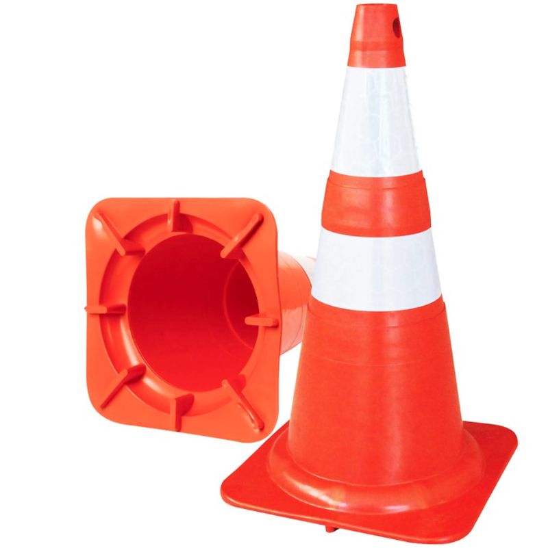 Cone-de-Sinalizacao-PVC-Flexivel-75cm-LaranjaBranco-com-Faixa-Refletiva--1-