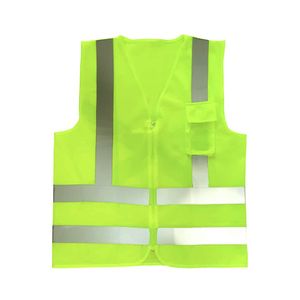 Colete Refletivo Volk  com 1 Bolso Amarelo Fluor - TAM (10) XG