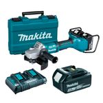 Esmerilhadeira-Angular-DGA700PT2-makita-com-2-Baterias-Carregador-e-Maleta