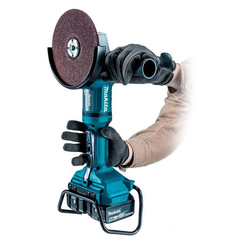 Esmerilhadeira-Angular-DGA700PT2-makita-com-2-Baterias-Carregador-e-Maleta.9