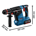 Martelete-Rompedor-Bosch-GBH-187-LI-18V-2-Baterias-em-Maleta--8-