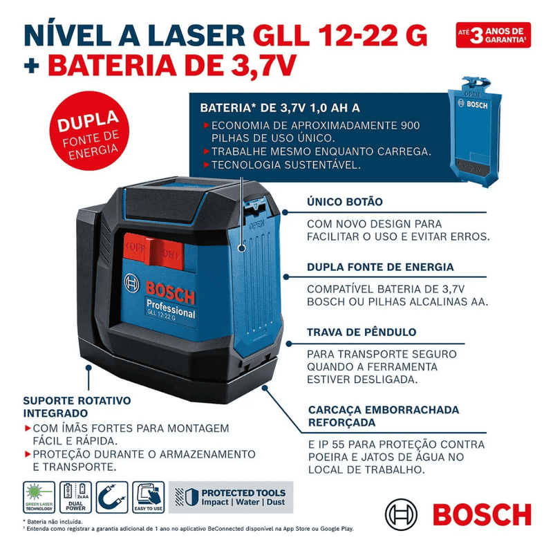 Nivel-a-Laser-verde-Bosch-GLL-12-22-G-12m-suporte-giratorio--3-