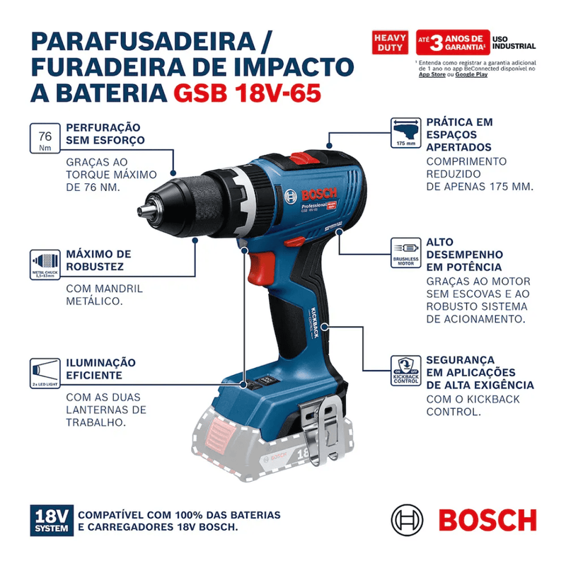 Parafusadeira-Furadeira-Bosch-GSB-18V-65---2-Baterias-2.0-Ah---Carregador--1-