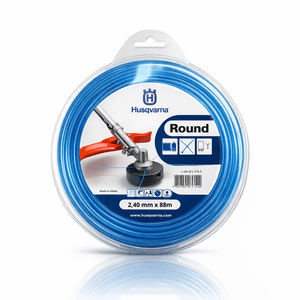Fio de Nylon Redondo 2.4mm x 88 M Round Husqvarna