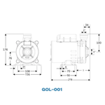 Motobomba Centrifuga Monoestagio Scharpia GOL-001 -1-