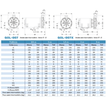 Motobomba Centrifuga Scharpia GOL-007 - 1,0CV 110V220V Monofasica -1-
