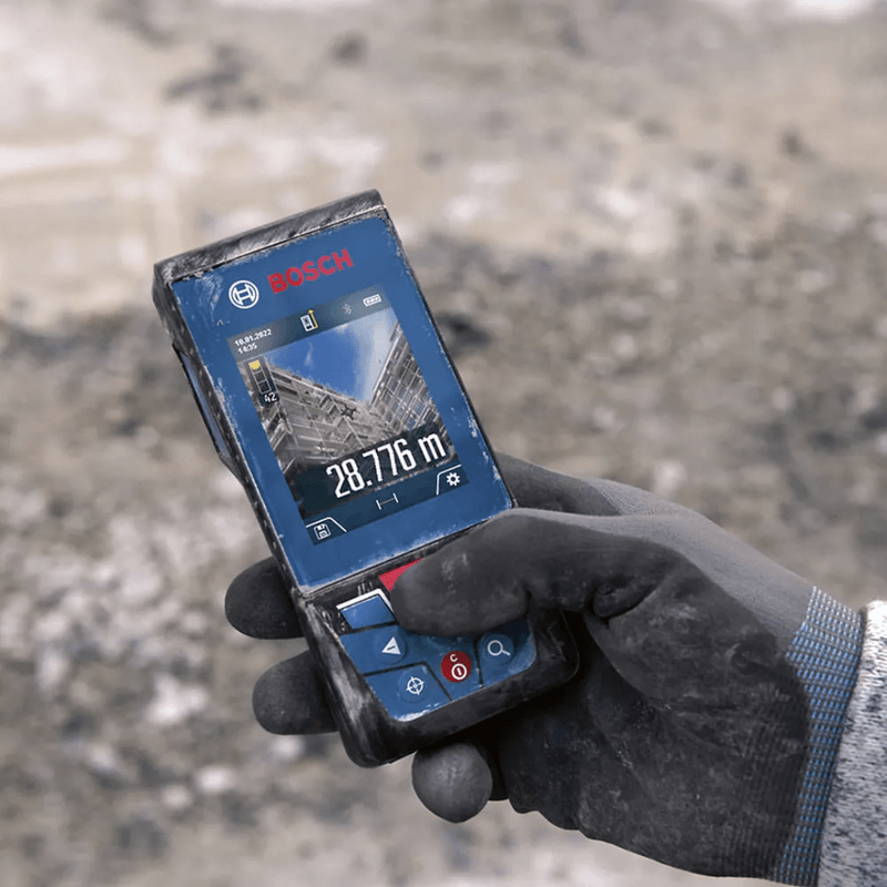Medidor de Distancia Bosch A Laser 100M GLM 100-25C C Camera -5-