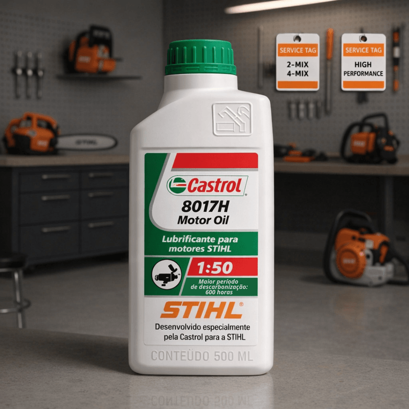 Oleo Lubrificante Sthil-Castrol para Motor 2 Tempos 500ml