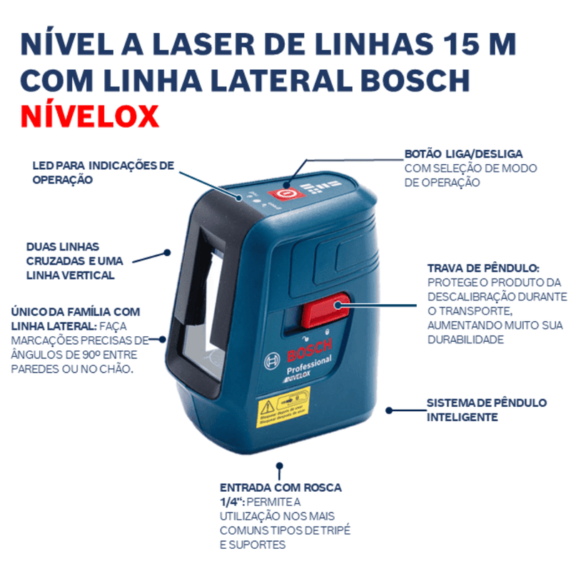 Nivel-Laser-GLL-3x-Nivelox-15mt-3-Linhas-Vermelho---Trena-GLM-2523---25-metros--2-