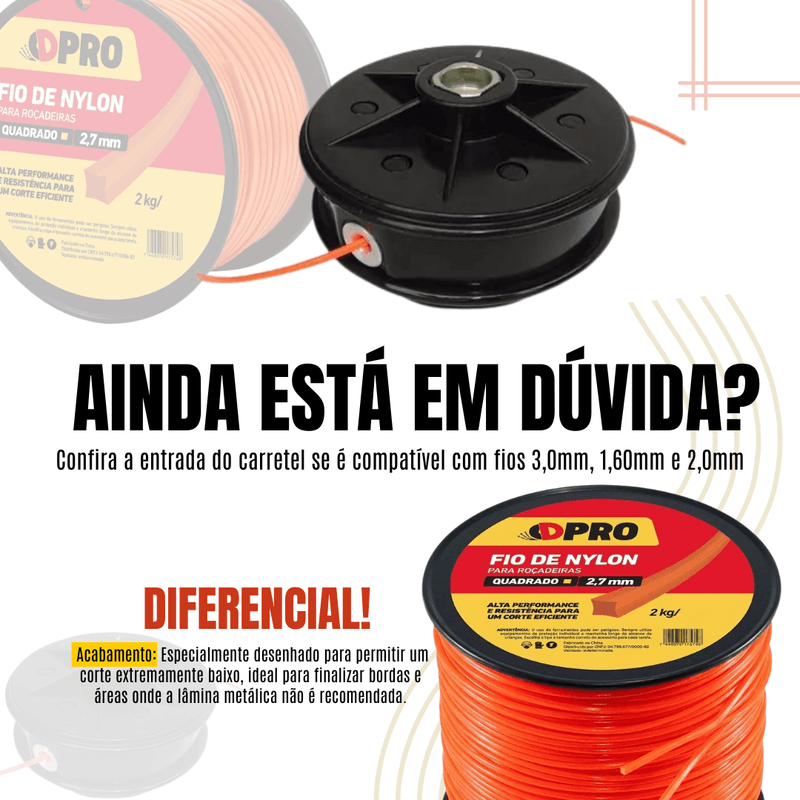 Bobina-de-Fio-de-Nylon-2.7mm-Quadrado-Laranja-Dpro--2-