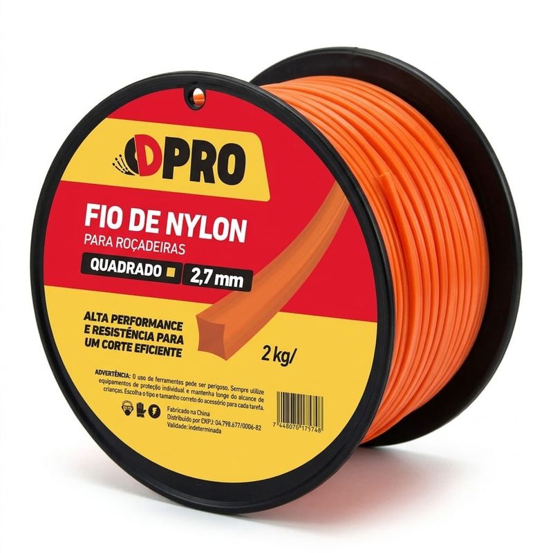 Bobina-de-Fio-de-Nylon-2.7mm-Quadrado-Laranja-Dpro--2-