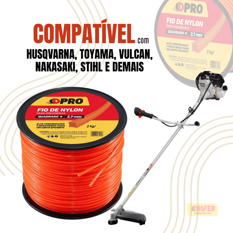 Bobina-de-Fio-de-Nylon-2.7mm-Quadrado-Laranja-Dpro--1-