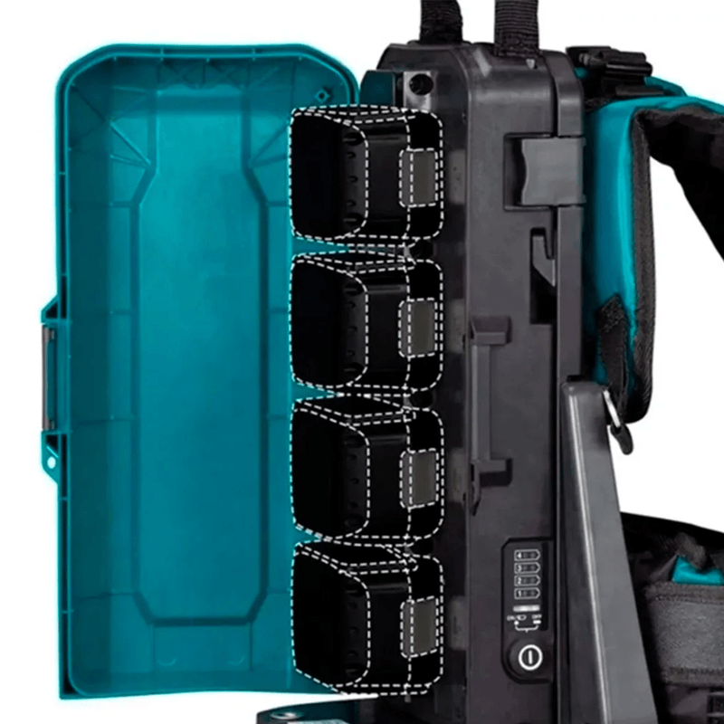 Kit-Rocadeira-com-Mochila-de-Energia-e-Soprador-UB001-e-4-Baterias-5ah-com-Carregador-Duplo-Makita--4-