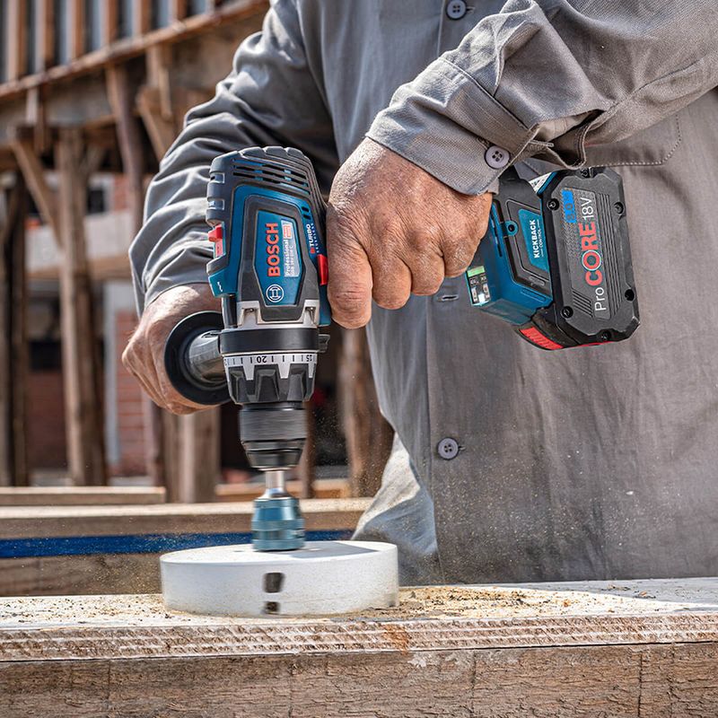 Parafusadeira e Furadeira Impacto Bosch GSB 18V-150 com Carregador e Bateria -6-