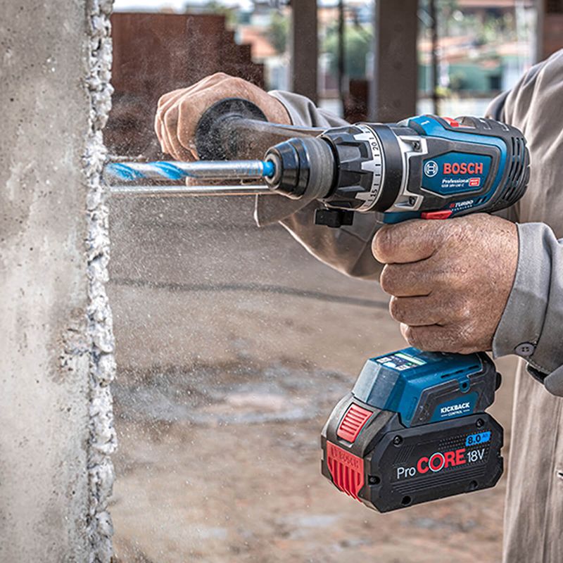 Parafusadeira e Furadeira Impacto Bosch GSB 18V-150 com Carregador e Bateria -8-