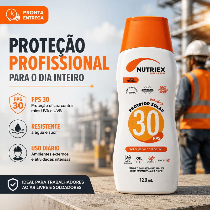 Kit-12un-Protetor-Solar-Nutriex-FPS-30-Oil-Free-120g-12-Unidades -5-